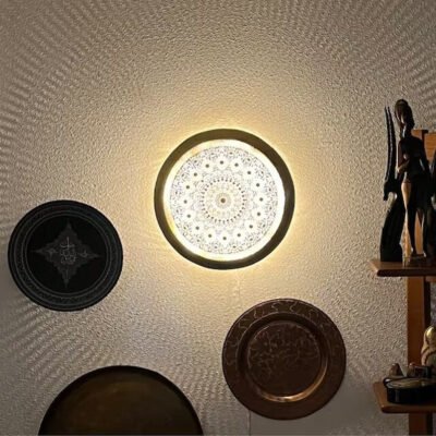 Moroccan Handmade Wall Light Moroccan Wall Lamp 4 Available Colors Art Deco Decor Light Diffuser Wall Sconce, Boho Lighting