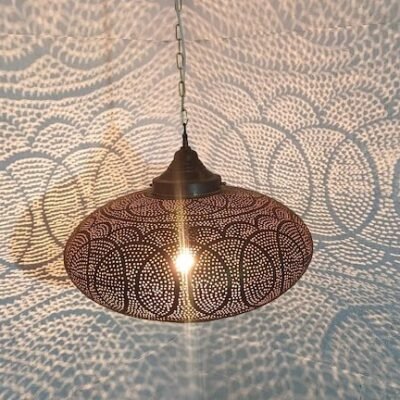products-BohoShadowLantern3 Moroccan Brass Pendant Light