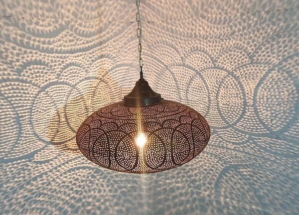 Moroccan Brass Pendant Light