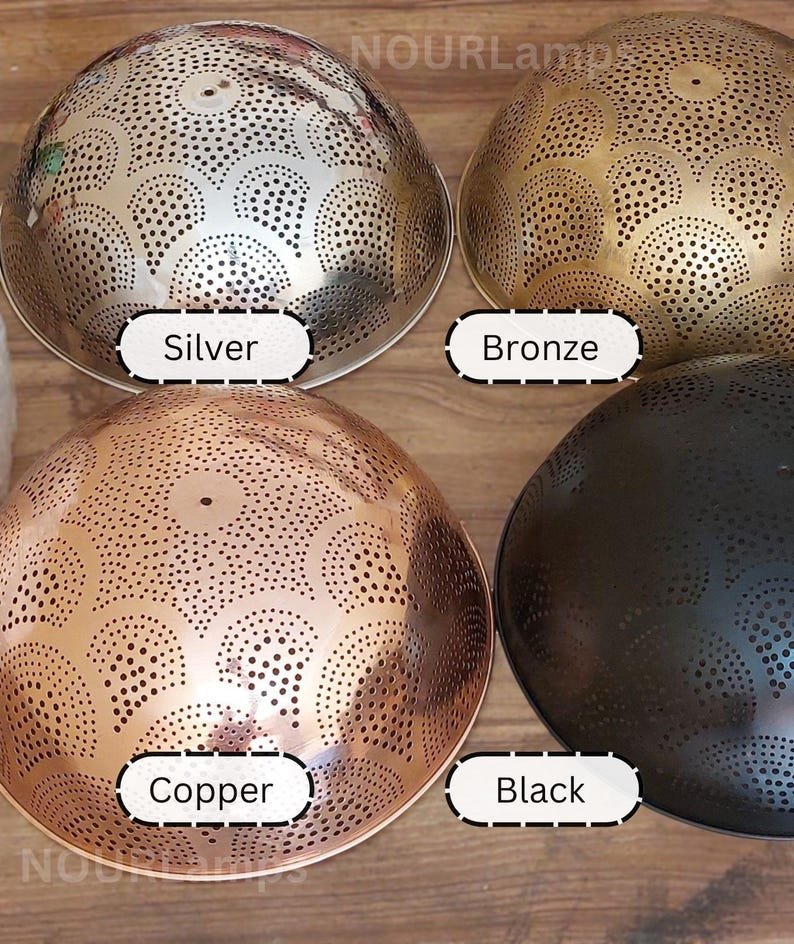 Flush Ceiling Light - Handmade Light Fixtures, Simple Moroccan Ceiling lamps, Ceiling Light Fixture