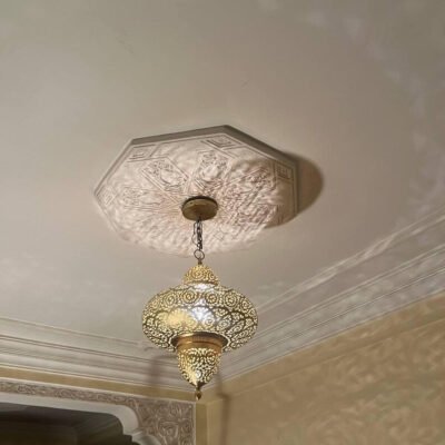 Moroccan Brass Pendant Light, Handmade Home Decor Lighting