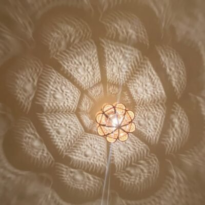 Handmade Moroccan Brass Pendant Light - Decorative Ceiling Lamp