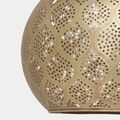 Handmade Moroccan Brass Pendant Ceiling Lamp – Boho Hanging Light Fixture – Vintage Dome Light – Oriental Decor – Ethnic Lighting