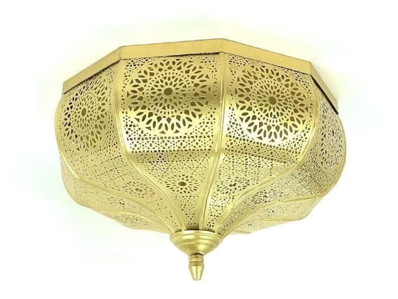 Moroccan Light Fixtures- Handmade Flush Ceiling Light, Simple Moroccan Ceiling lamp, Ceiling Light Fixture Moroccan Light Fixtures- Handmade Flush Ceiling Light, Simple Moroccan Ceiling lamp, Ceiling Light Fixture