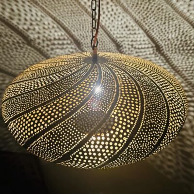 Pendant Light, Moroccan Ceiling Light Fixtures, Handmade Brass Lamps, Hanging Chandelier