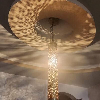 Handmade Moroccan Brass Ceiling Light β Boho Hanging Lantern Handmade Moroccan Brass Ceiling Light β Boho Hanging Lantern