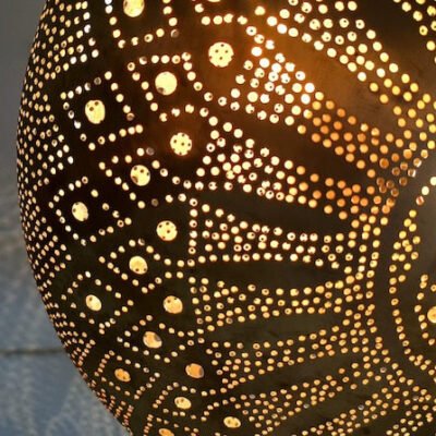 Moroccan Brass Pendant Light: Hammered Lantern with Intricate Shadow Pattern Moroccan Brass Pendant Light: Hammered Lantern with Intricate Shadow Pattern