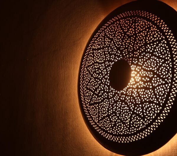 products-MarrakeshArtDecor4 Hand-Cut Shadow Pattern Lamp for Cozy Living Room or Bedroom 