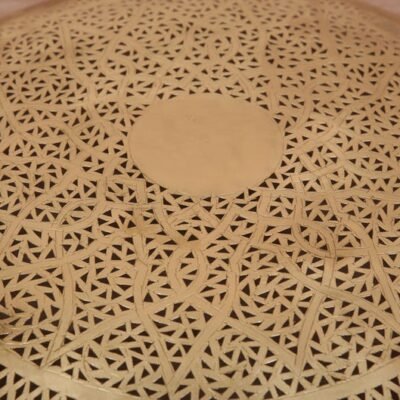 Moroccan Brass Wall Light – Handmade Round Wall Lamp – Pierced Geometric Sconce – Boho Home Lighting – Marrakesh Art Decor