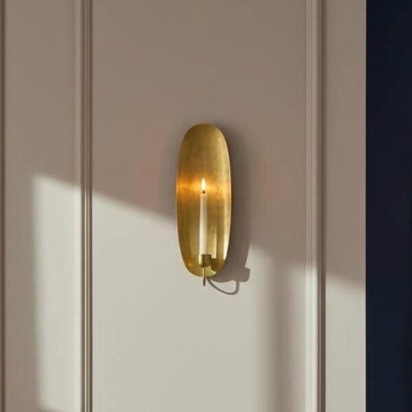 products-ModernRustic2 Modern Rustic Brass Wall Candle Sconce