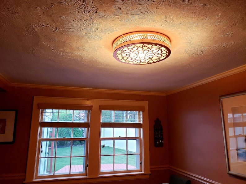 Wall lamp,Wall light, flush mount ceiling light, flush mounted, modern light,moroccan lighting,Turkish Light,moroccan lamp,moroccan lantern
