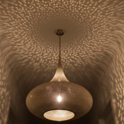 ceiling lights, Moroccan handmade design, brass chandelier lights