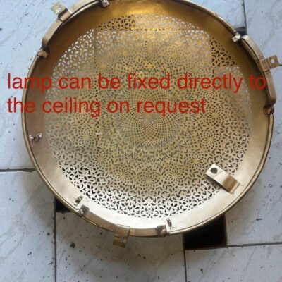 Elegant Moroccan Circle Wall Sconce, Handmade Moroccan wall light Available in Multiple Sizes for any Room, Moroccan lighting, Brass lamp