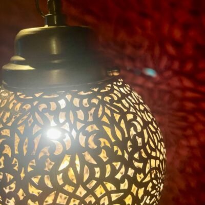 Moroccan Lamp Pendant Light Brass Pendant light, Moroccan Brass Pendant Light Fixtures, Pendant Lighting, Simple Moroccan pendant lamp