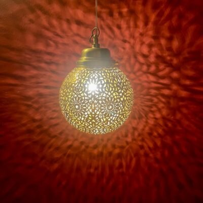 Moroccan Lamp Pendant Light Brass Pendant light, Moroccan Brass Pendant Light Fixtures, Pendant Lighting, Simple Moroccan pendant lamp