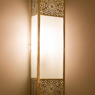 Luxury Moroccan Wall Light Fixture, lampshade wall light, Wall Decor, Brass Wall sconce silver, Moroccan Handmade Art Wall Deco lighting