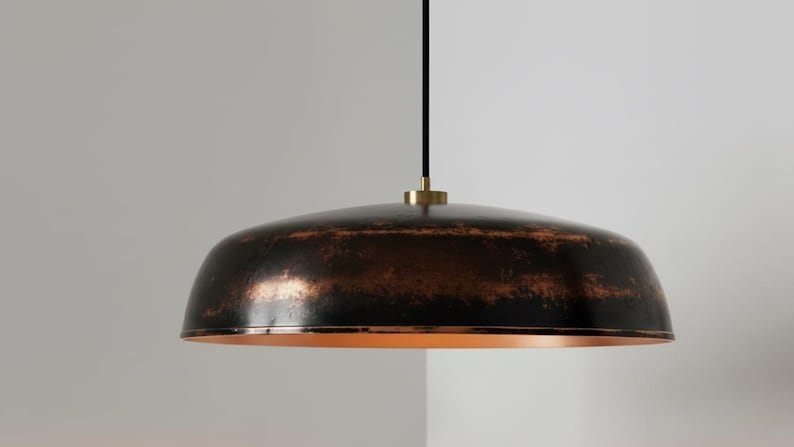 barss13 (2) Blackened Copper Ring Pendant