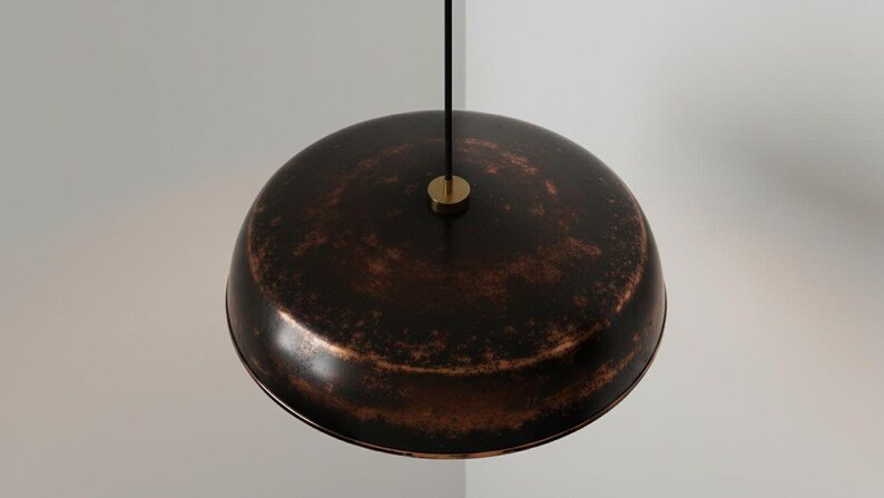 barss13 (5) Blackened Copper Ring Pendant