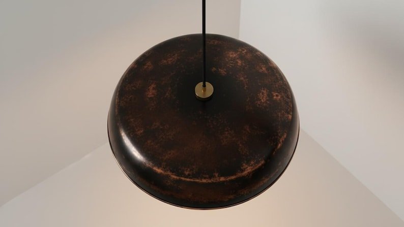 barss13 (6) Blackened Copper Ring Pendant