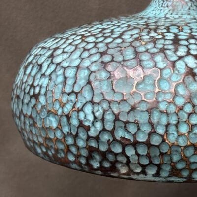 Hammered Patina Brass Pendant Light Handmade Vintage Dome Ceiling Lamp