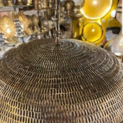 Rustic Dome Statement Light