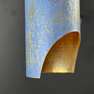 brass2 (5) Blue Patina Copper Pendant Light