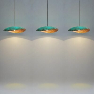 Verdigris Dome Pendant Light