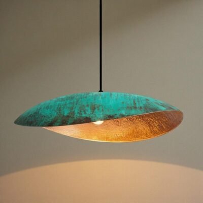 Verdigris Dome Pendant Light