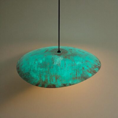 Verdigris Dome Pendant Light