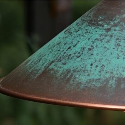 brass5 (7) Verdigris Outdoor Wall Sconce