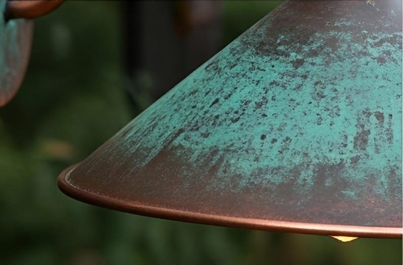 brass5 (7) Verdigris Outdoor Wall Sconce