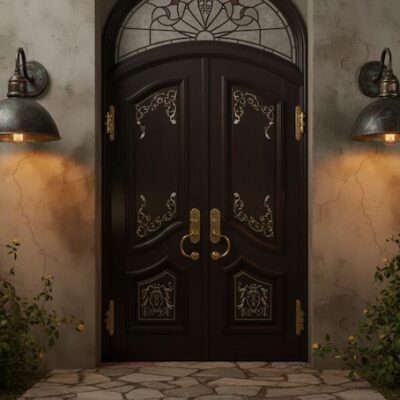 Vintage Verdigris Wall Sconce