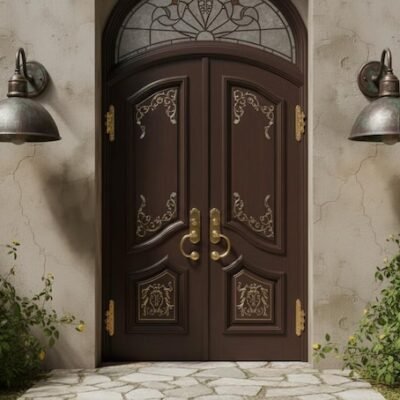 Vintage Verdigris Wall Sconce