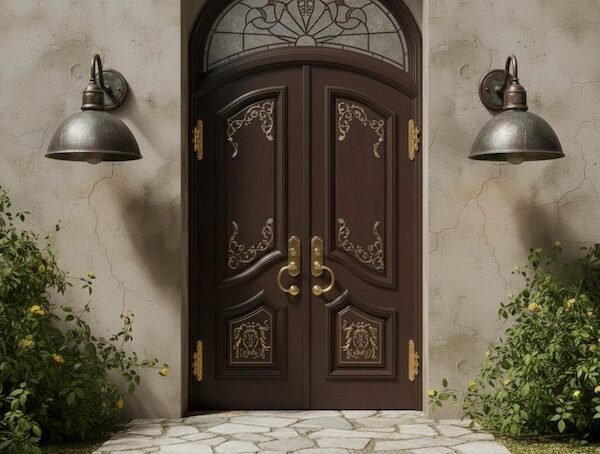 Vintage Verdigris Wall Sconce