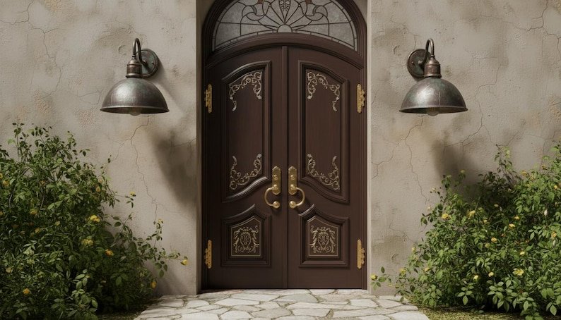 Vintage Verdigris Wall Sconce