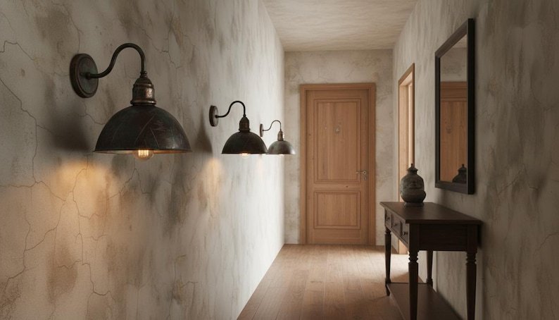 Vintage Verdigris Wall Sconce