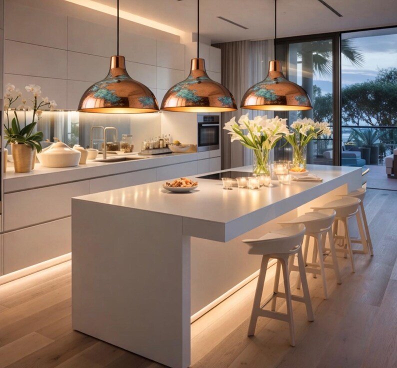 il_794xN.7525693212_hkyh Verdigris Copper Dome Pendant Light