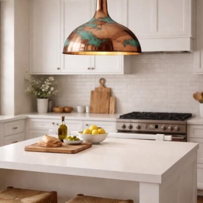 il_794xN.7573635549_11h7 Verdigris Copper Dome Pendant Light