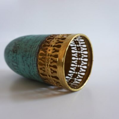 maroccin 9 (5) Moroccan Patina Brass Cylinder Pendant Light