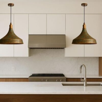 marocin 2 (4) Moroccan Patina Brass Dome Pendant Light