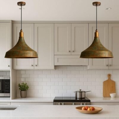marocin 2 (6) Moroccan Patina Brass Dome Pendant Light